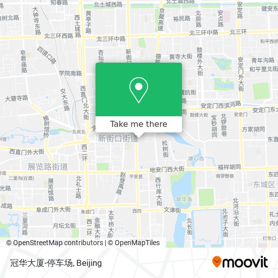 冠华大厦-停车场 map
