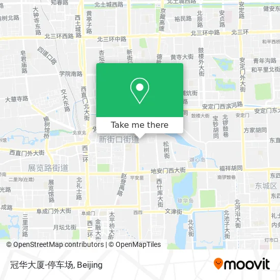 冠华大厦-停车场 map