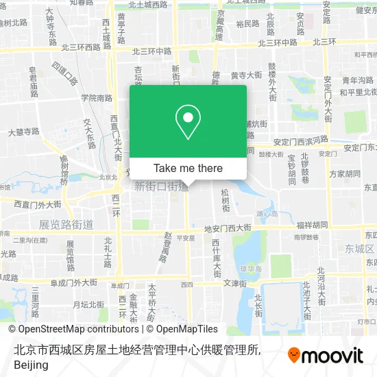 北京市西城区房屋土地经营管理中心供暖管理所 map