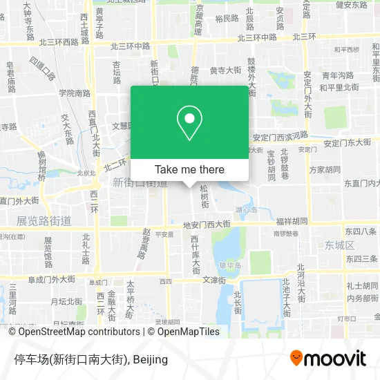 停车场(新街口南大街) map