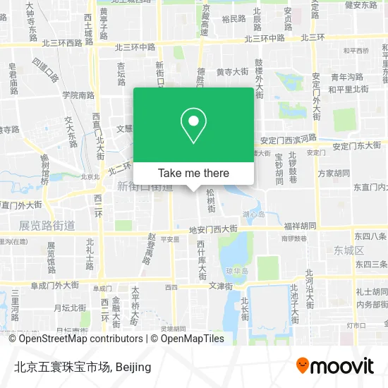 北京五寰珠宝市场 map