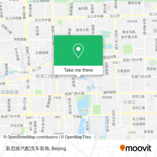 新思路汽配洗车装饰 map