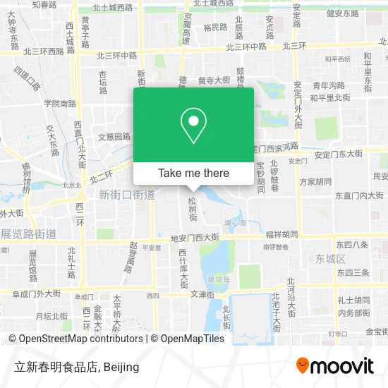 立新春明食品店 map