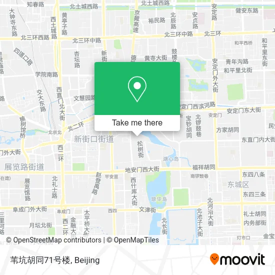 苇坑胡同71号楼 map