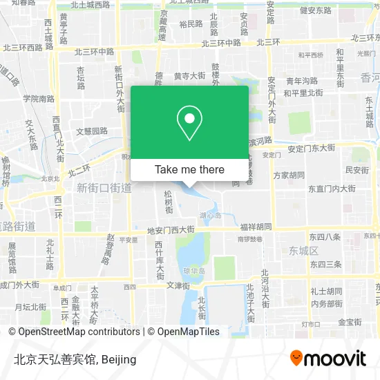 北京天弘善宾馆 map