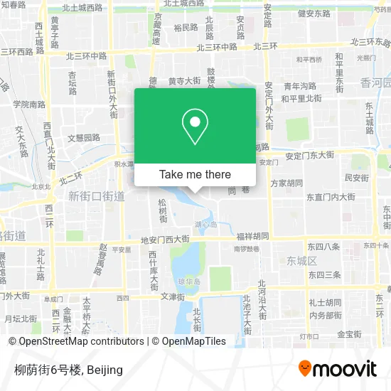 柳荫街6号楼 map