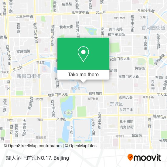 蝠人酒吧前海NO.17 map