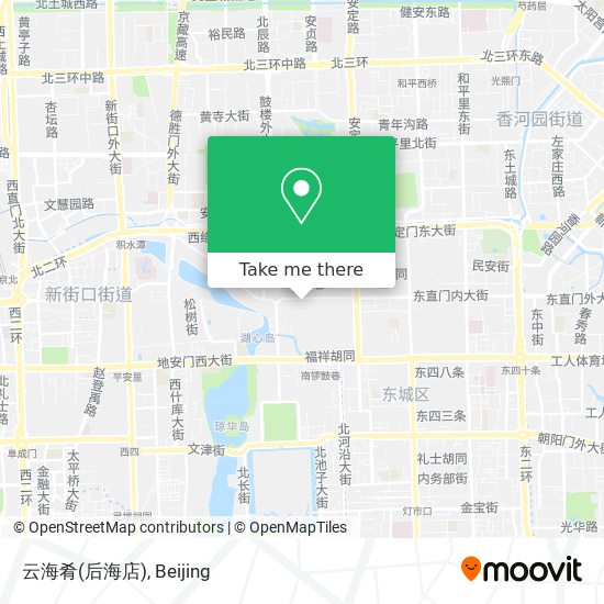 云海肴(后海店) map