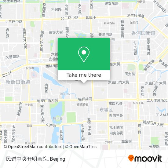 民进中央开明画院 map