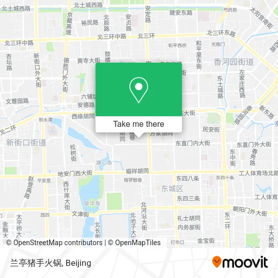 兰亭猪手火锅 map