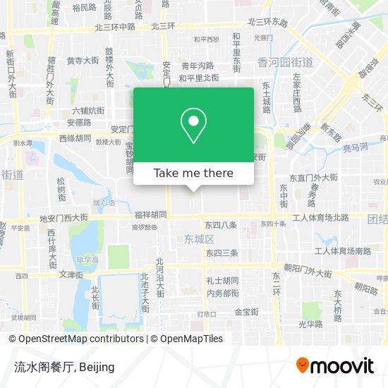 流水阁餐厅 map