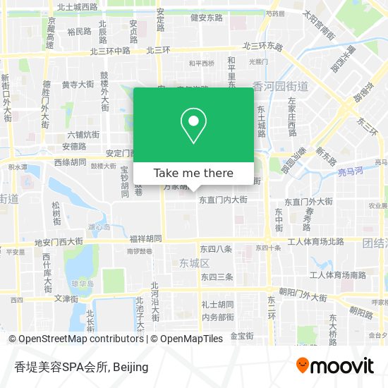 香堤美容SPA会所 map