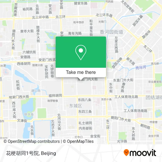 花梗胡同1号院 map