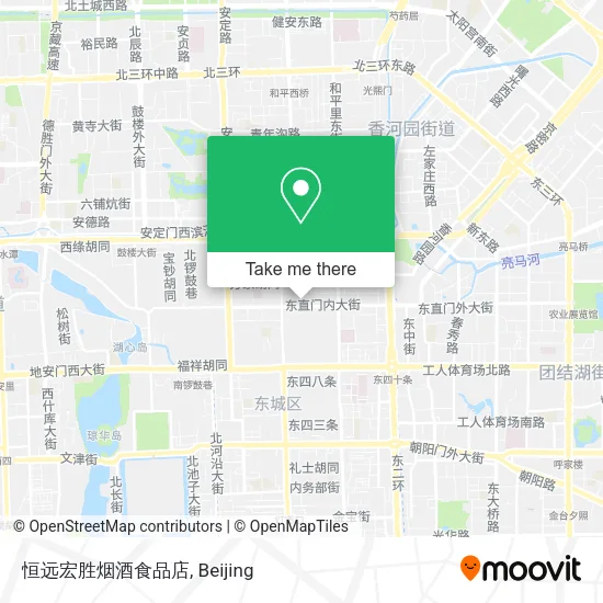 恒远宏胜烟酒食品店 map