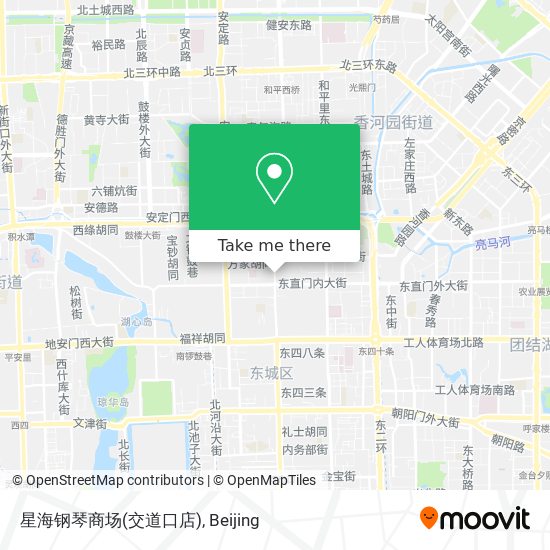 星海钢琴商场(交道口店) map