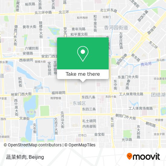 蔬菜鲜肉 map