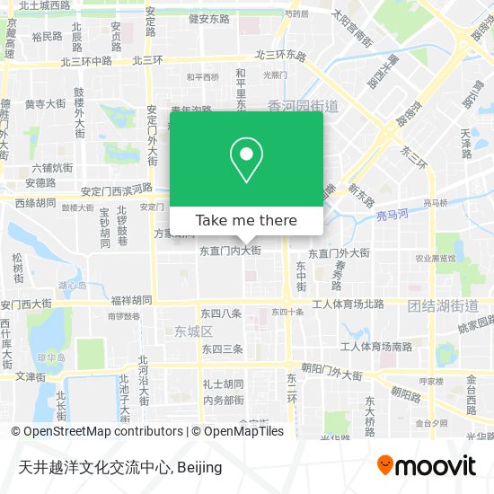 天井越洋文化交流中心 map