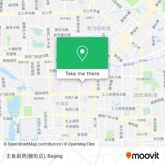 主食厨房(横街店) map