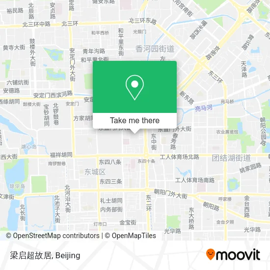 梁启超故居 map