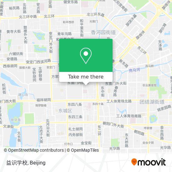 益识学校 map