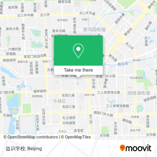 益识学校 map