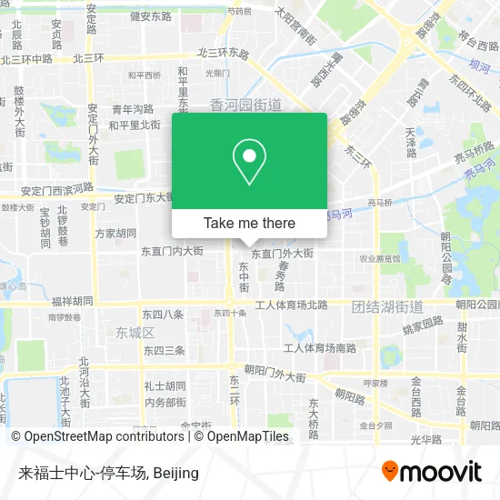 来福士中心-停车场 map