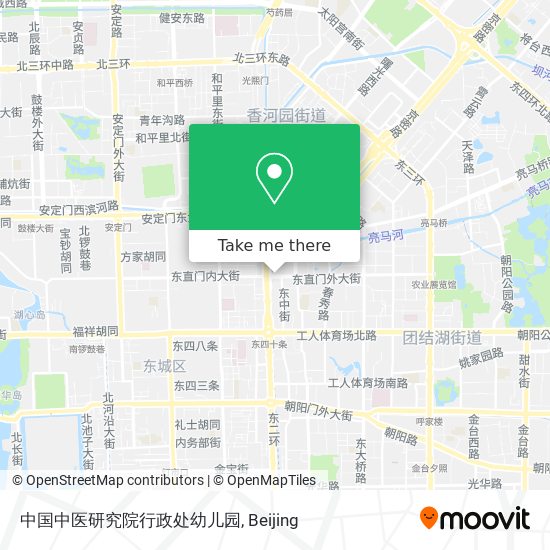 中国中医研究院行政处幼儿园 map