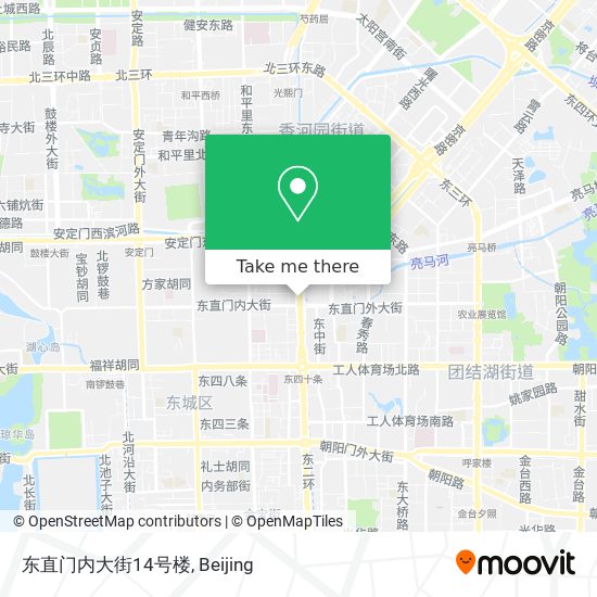 东直门内大街14号楼 map