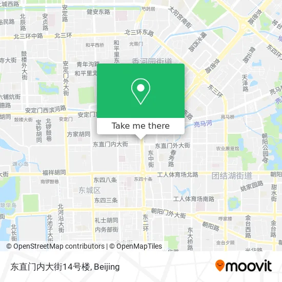 东直门内大街14号楼 map