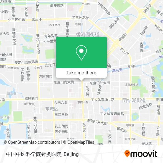 中国中医科学院针灸医院 map