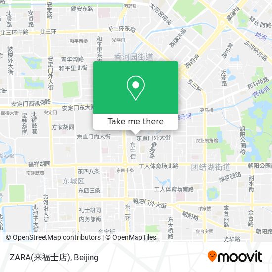 ZARA(来福士店) map