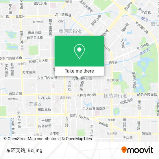 东环宾馆 map