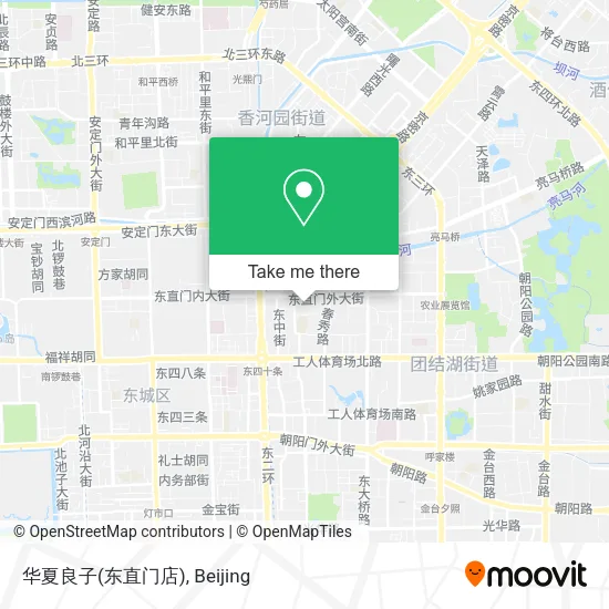 华夏良子(东直门店) map