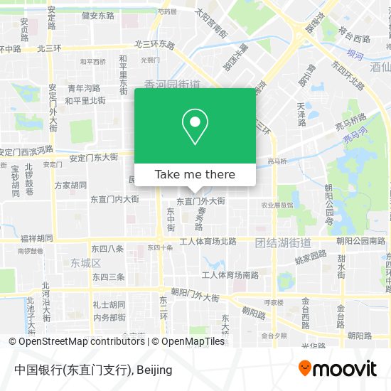 中国银行(东直门支行) map