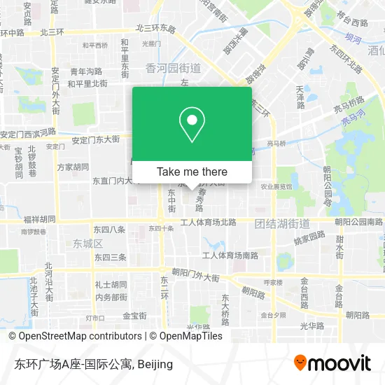 东环广场A座-国际公寓 map