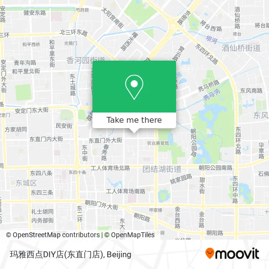 玛雅西点DIY店(东直门店) map