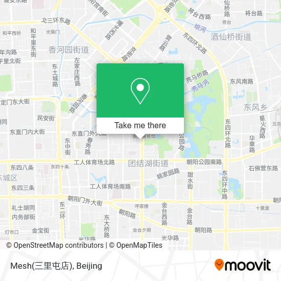 Mesh(三里屯店) map