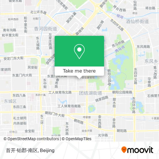 首开·铂郡-南区 map
