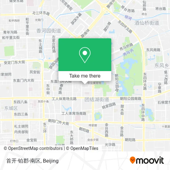 首开·铂郡-南区 map