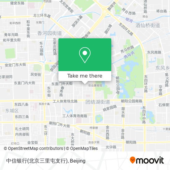中信银行(北京三里屯支行) map
