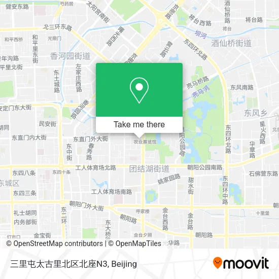 三里屯太古里北区北座N3 map