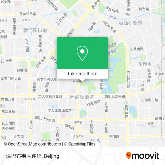 津巴布韦大使馆 map