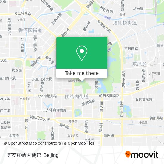 博茨瓦纳大使馆 map