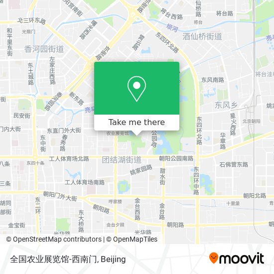 全国农业展览馆-西南门 map