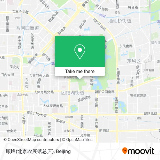 顺峰(北京农展馆总店) map