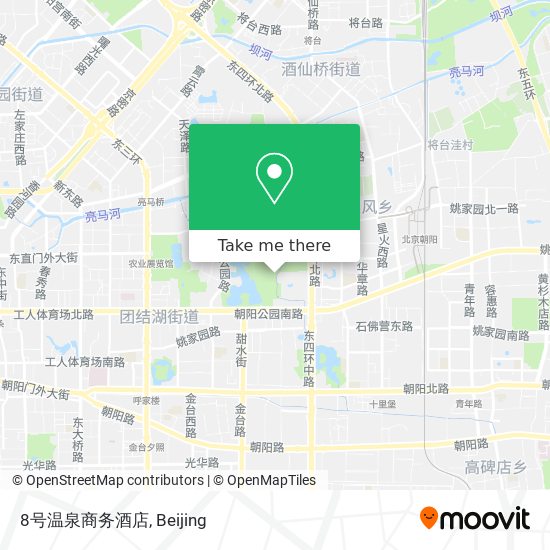 8号温泉商务酒店 map