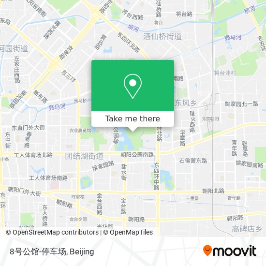 8号公馆-停车场 map