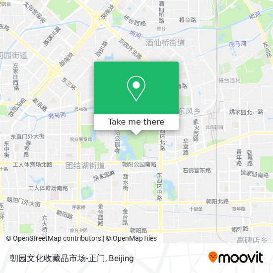 朝园文化收藏品市场-正门 map