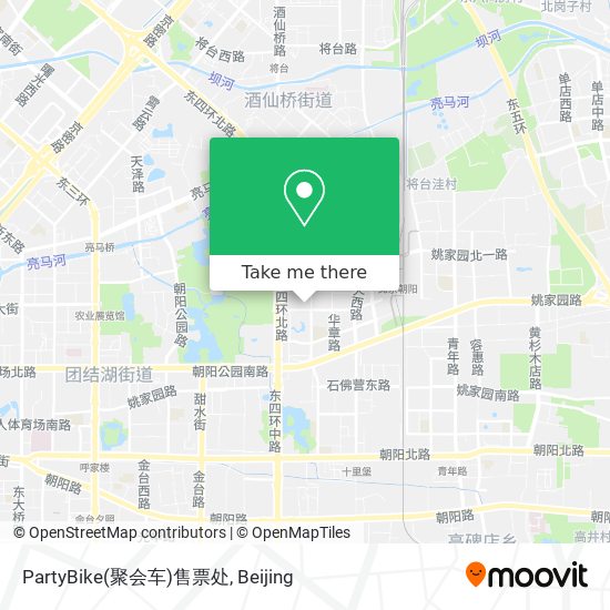PartyBike(聚会车)售票处 map
