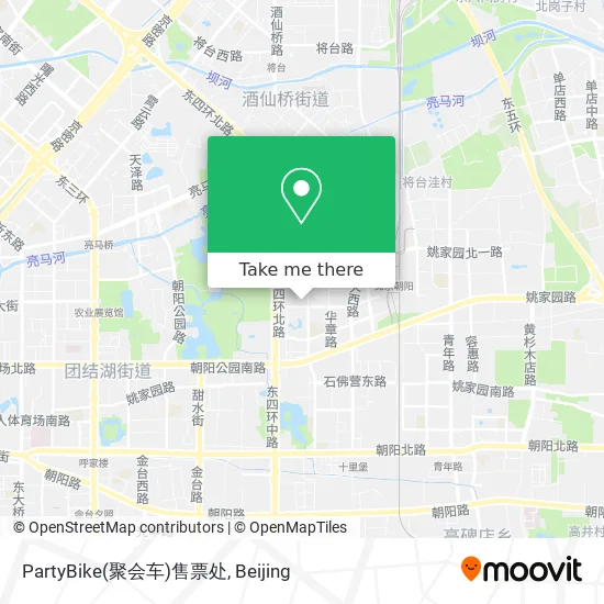 PartyBike(聚会车)售票处 map